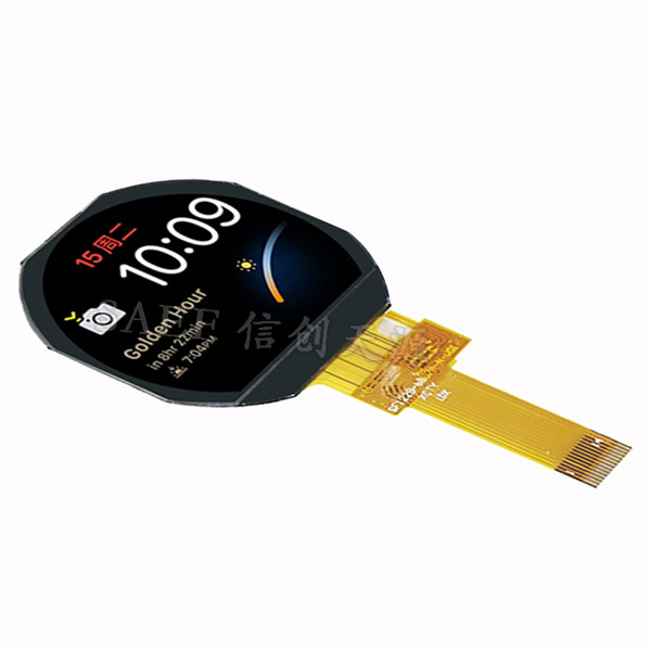 1.22 inch Round Circular LCD Display Screen TFT 240x204 Dots IPS Full Viewing Angle
