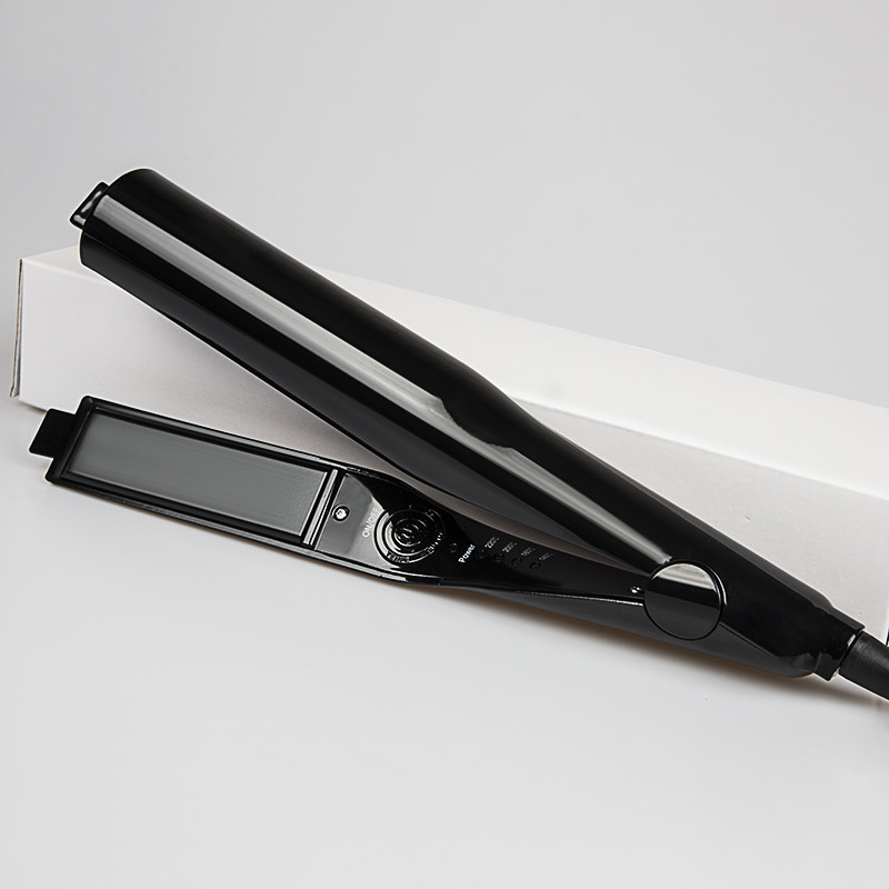 Twisted 2 In 1 Hair Straightener And Curler Lcd Display Fast PTC Heating