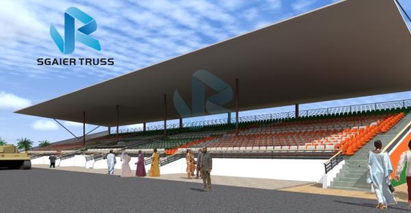 Stadium Sports Field Temporary Bleachers Grandstand Tribune Stands Outdoor