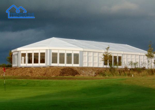 Outdoor Waterpoof Wedding Marquee Tents Multipurpose For Big Conference Home