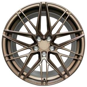 China Matt Bronze Forged Rims Car Alloy Wheel Rim 18''19''20''21 Inch Forged Rims For Sports Car wholesale