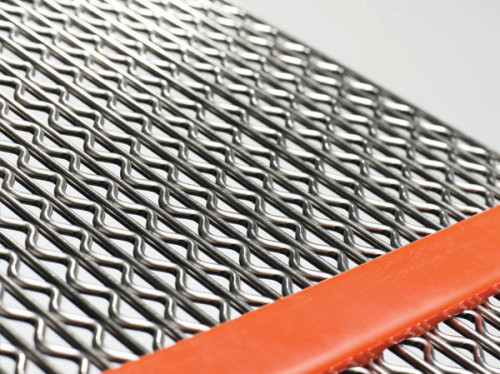 Anti Blocking Poly Ripple Self Cleaning Screen Mesh For Aggregate Processing