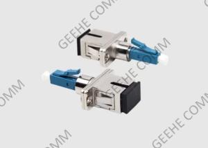 China SC Female - LC Male 9/125µM Single Mode Simplex Fiber Optic Adapter wholesale