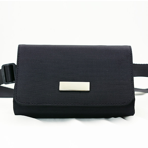 Small Pu / Leather Waist Pouch , Shopping Guide Leather Belt Fanny Pack