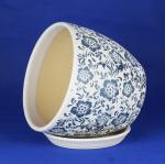 Customized Round Ceramic Pots Wide Selection Drainage Included