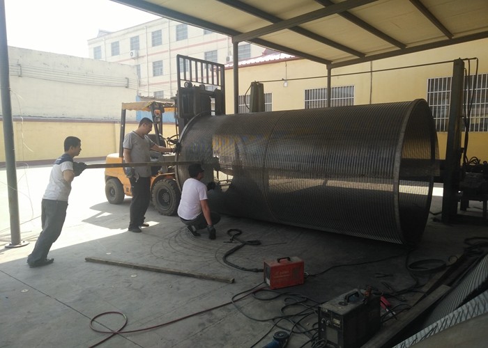 Clog Resistant Rotary Screen Drum With High Mechanical Performance