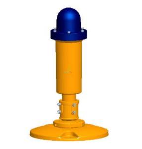 China 3W 2cd Steady Burning Blue 6.6A Taxiway Edge Lights wholesale