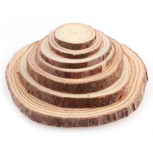 China 16CM Unfinished Natural Wood Slices Wooden Discs Crafts wholesale