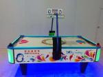 Hockey Star Arcade Style Air Hockey Table , Fiberglass 4 Player Air Hockey Table