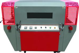 China 14KW Thermal Circulate Shrink Tunnel Packaging Machine , 640kg Shrink Tunnel Wrapping Machine wholesale