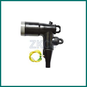 China 39kV Sillicone Cold Shrink Cable Accessories 200A Cable Elbow Connector IEEE 386 on sale