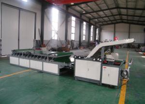 China Semi Automatic Flute Laminating Machine / Cardboard Making Machine wholesale