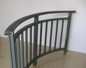 China Powder Painted Aluminum Hand Railings / Balustrade For Buildings wholesale