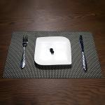 White Porcelain Plates Square Salad Pasta Plate Ceramic 8 Inch