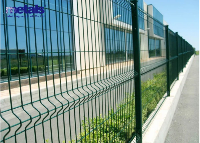 50x50mm Galvanized Steel Wire Mesh Fence 6 Ft Height 10 Ft Length Panels
