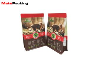 China Pet Custom Food Packaging Bags , Plastic Laminated Cat Food Pouches wholesale