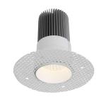 Surface Panel Aluminium Die Casting Led Housing Round Customized