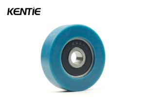 China Single Row Spherical Roller Bearing Wheel PU Material Coat Stainless Steel wholesale