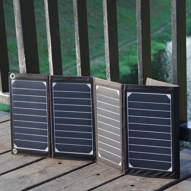 Sunpower Cell 20w Folding Solar Panel Easy Carry Lightweight Camping Solar Panels
