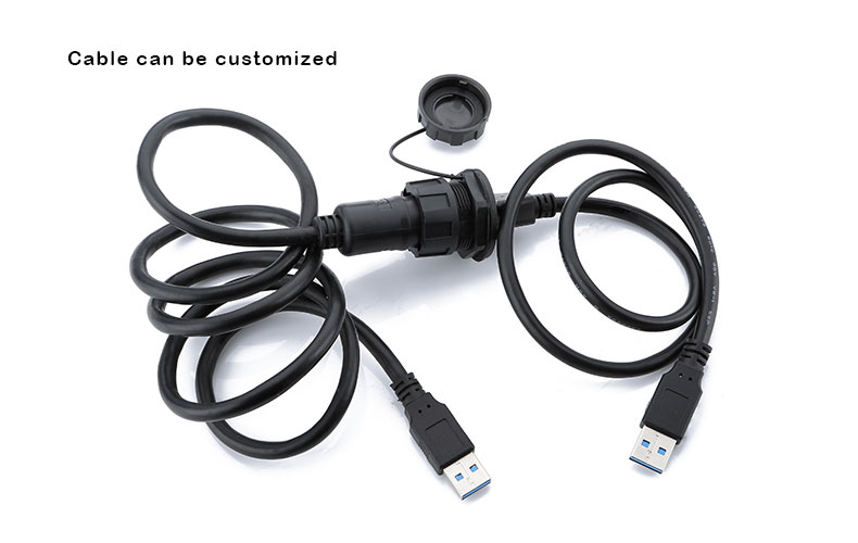 Male USB Type a Solder Connection USB3.0 Plug Male Plug Connector with Male to Female USB Cable