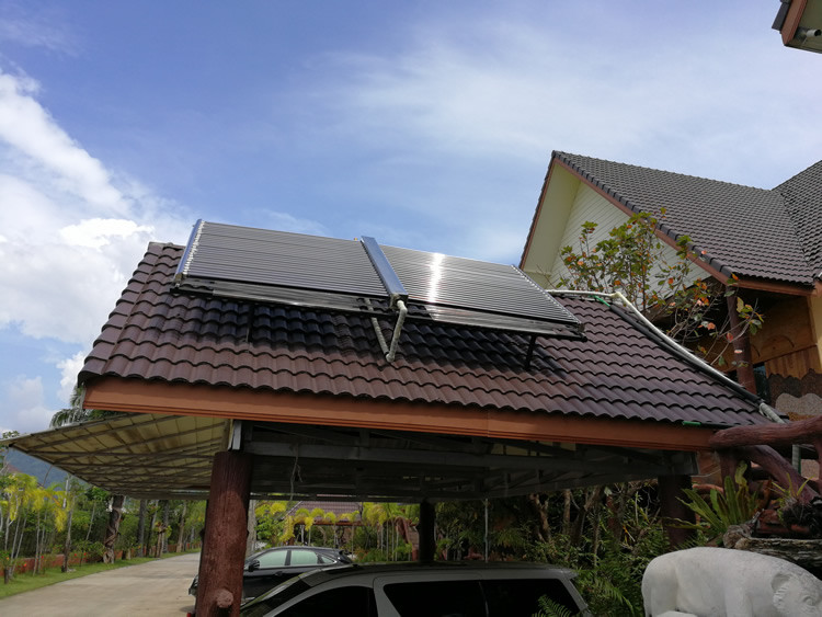Durable Solar Water Heater Evacuated Tube Collector Stainless Steel Material