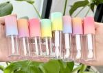 Empty 4ml 6ml Makeup Packaging Heart Shape Luxury Containers 6ml Big Brush Lip