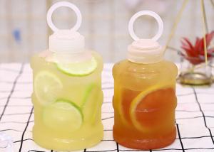 China 500ml Milk Tea Bottles No Leaking Plastic Juice Bottles wholesale