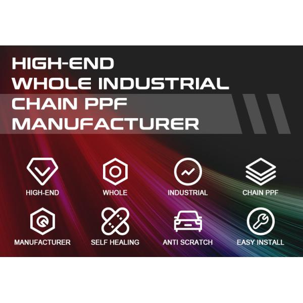 6.5mil Self Healing Color Changing TPU Car Wrap Film Matte Glossy