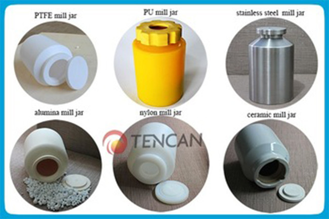 110 - 220V 5L Mini Roll Laboratory Ball Mill With Uniform Granularity / High Efficiency