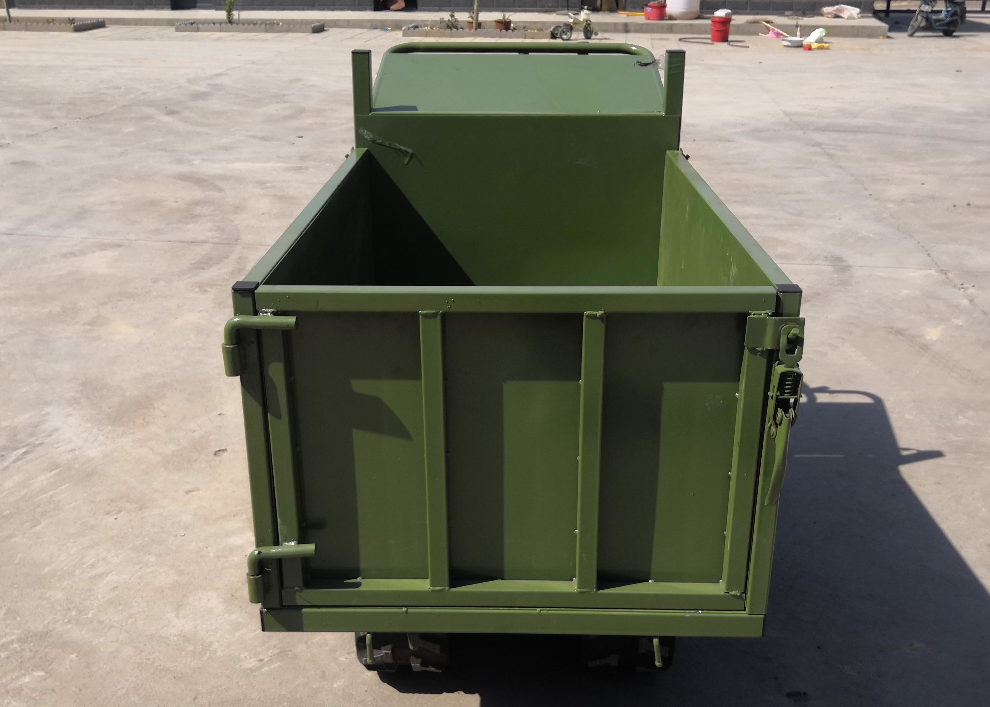 Easy Operate Mini Crawler 800kg Tracked Mini Dumper