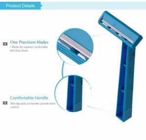 China Women Body Single Blade Disposable Razor Stainless Steel / Plastic ISO Certification wholesale