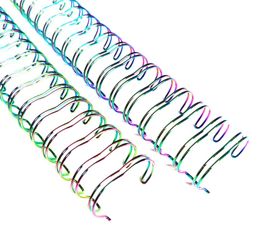 Spiral O Double Loop Binding Wire Thickness 0.7mm-1.5mm For Book Binding