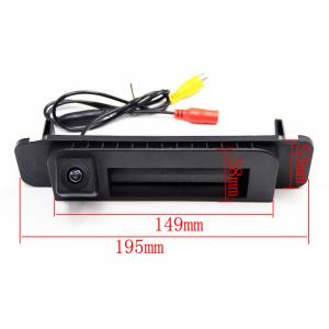 China Waterproof Benz Rear View Camera System 6.5M Cable Length 4 Pin Connector wholesale