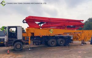 China In 2012 Sany Heavy Industry Remanufacture Second Hand Concrete Pump Truck 46meters wholesale