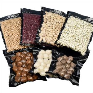 China Precut Prep Meal Black Vacuum Seal Bags Boilable Food Storage Heavy Duty wholesale