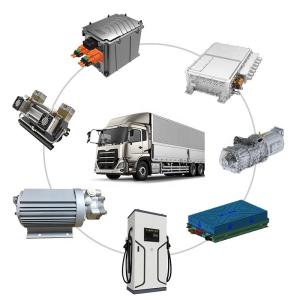 China Brogen 25t PMSM TBC Electric Car Conversion Kit 120kw 185kw wholesale