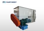 Double Screw Animal Feed Mixer Machine , Steel Grain Mixing Equipment