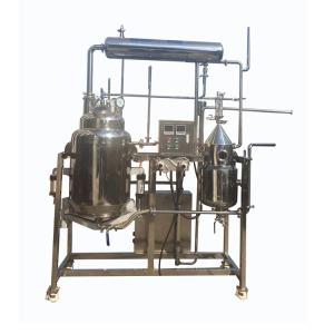 China 500kg Automatic Plant Extraction Machine 80 Gallon for Rose Hydrosol wholesale