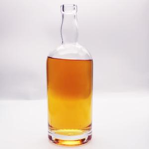 China Shreiden Whiskey Glass Bottle 1000ml 1750ml Large Glass Whiskey Bottle wholesale
