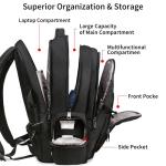 Hot sale men's large capacity waterproof laptop business travel backpack Bag