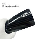 K146 5D Black TPU Color Car Carbon Fiber Paint Protection Film Forged Vinyl Wrap