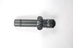 Tactical red beam laser sight with rail mount