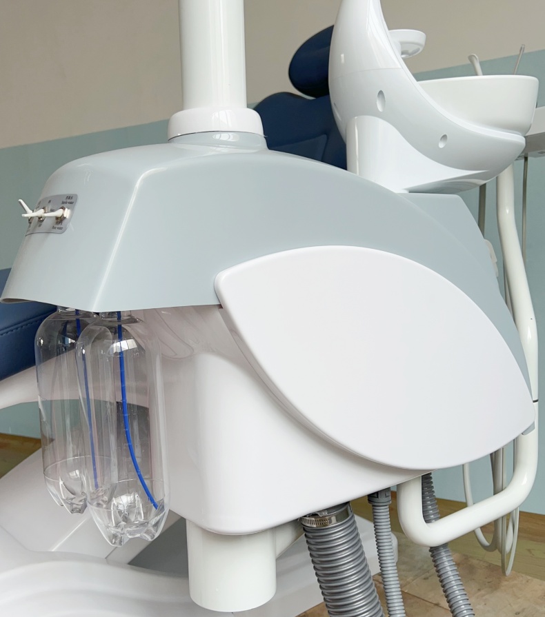 Micro fiber leather Luxury Dental Unit Full Set OEM/ODM Accept Dental Chair With LED Sensor Light