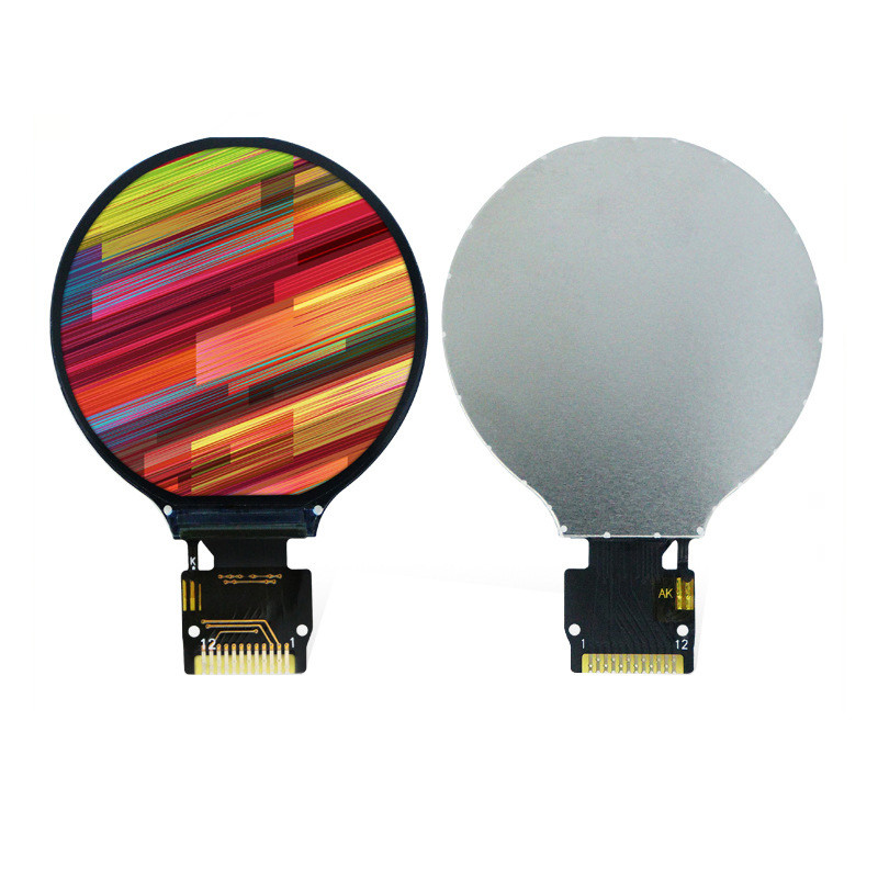 TFT round display module 1.28 inch ,240X240 , SPI ,view angle is all ,driving IC GC9D01