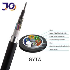 China Aerial Single Mode 48 Cores GYTA Fiber Optic Cable wholesale