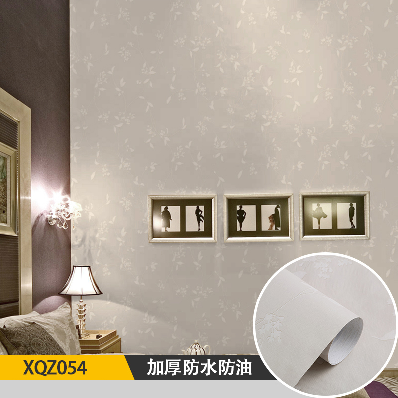 Self Adhesive Modern Floral Wall Cloth for Kids Bedroom Waterproof Cartoon Style Wallpaper Mural Children's Room Entry