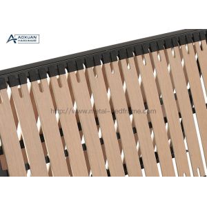 Modern Foldable Platform Bed Frame , Double Bed Frame With Slatted Bed Base