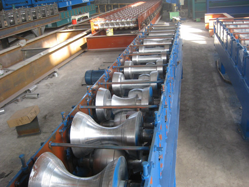 Hydraulic Cutting Ridge Capping Roll Forming Equipment with PLC Control System