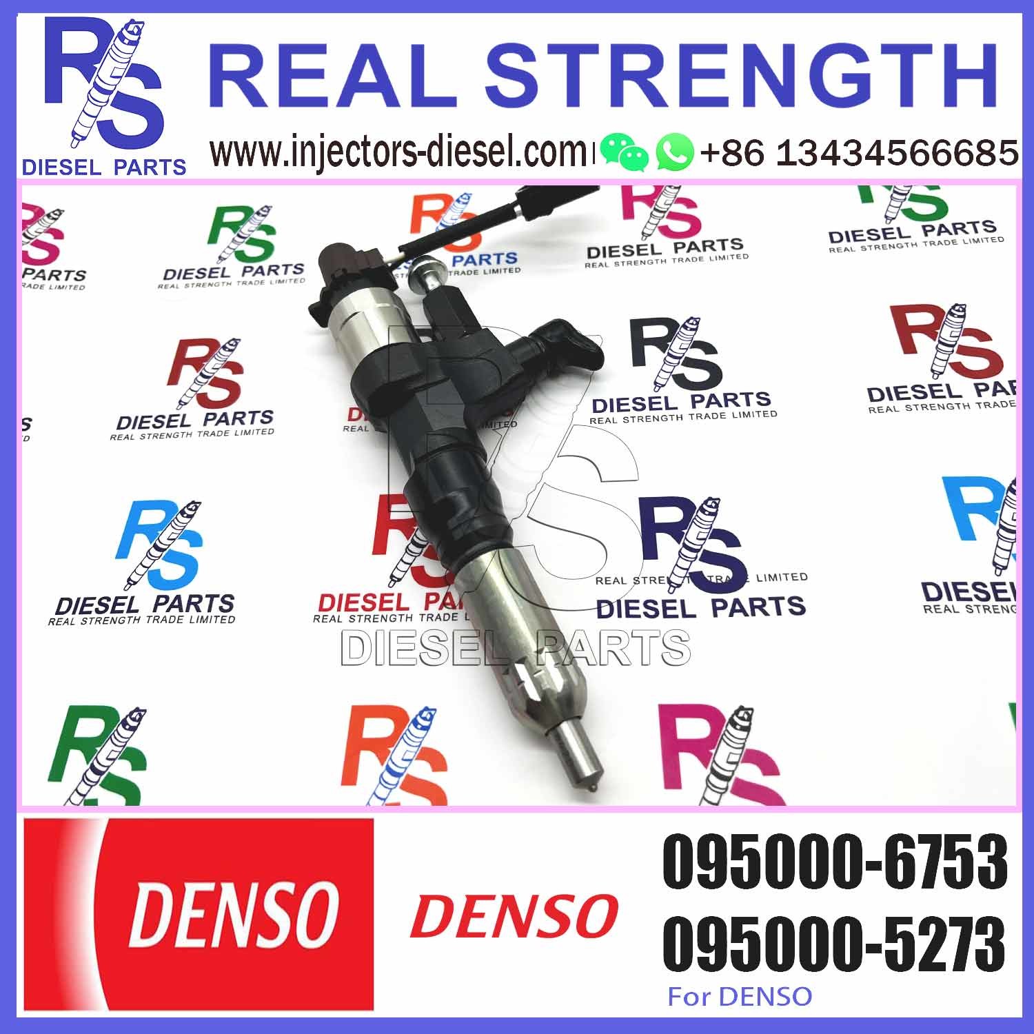 Common Rail Injector 295050-1170 095000-6750 095000-6753 for J08E 23670-E0030 23670-E0031 For J08E, Ranger