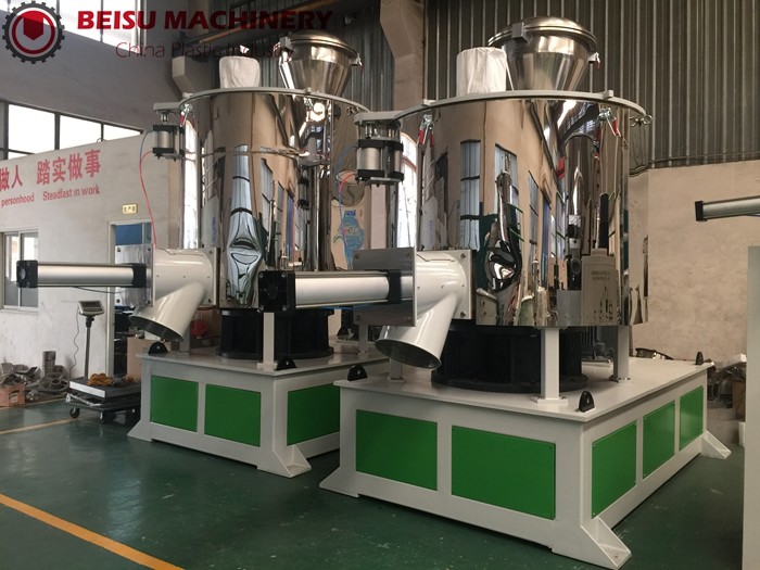 SHR -2000 Liters Plastic Mixer Machine , Pvc Mixer Machine With SIEMENS PLC